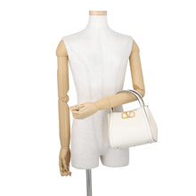 Load image into Gallery viewer, Valentino Garavani V Logo All-Time 2-Way Handbag Ivory5W2B0Q26IMZ Leather Size Small