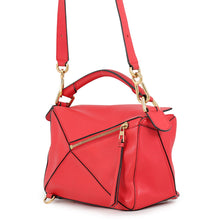 Load image into Gallery viewer, LOEWE Puzzle bag Red Leather Size Small