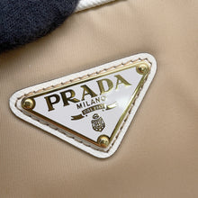 Load image into Gallery viewer, PRADA Re-Edition 1978 Shoulder Medium Beige/White1BB115 Nylon Leather