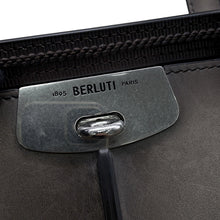 将图像加载到图库查看器中,Berluti Ruthi 38 2WAY Bag Gray Venice Calf Leather