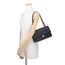 Load image into Gallery viewer, CHANEL Matelasse W Flap ChainShoulder Bag BlackA01112 Lambskin Size 25