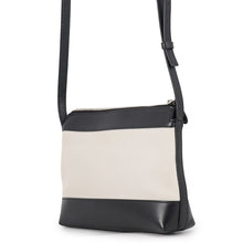 将图像加载到图库查看器中,BALENCIAGA Cross Body Bag Beige/Black639497 Canvas Leather
