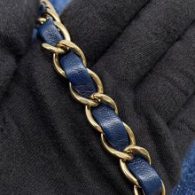 将图像加载到图库查看器中,CHANEL Matelasse W flap ChainShoulder Blue/IndigoA01113 Denim Size 23