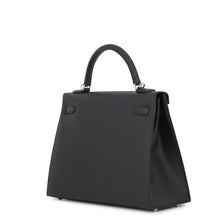 Load image into Gallery viewer, HERMES Kelly Sellier Black Epsom Size 32