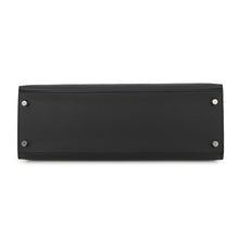 将图像加载到图库查看器中,HERMES Kelly Sellier Black Epsom Size 32