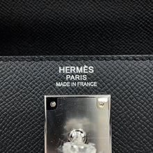 Load image into Gallery viewer, HERMES Kelly Sellier Black Epsom Size 32