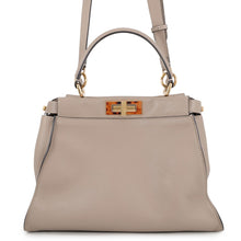 Load image into Gallery viewer, FENDI Peekaboo Gray8BN290 Leather Size regular