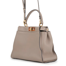 Load image into Gallery viewer, FENDI Peekaboo Gray8BN290 Leather Size regular