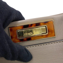 Load image into Gallery viewer, FENDI Peekaboo Gray8BN290 Leather Size regular