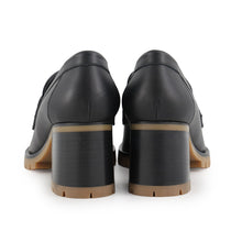 将图像加载到图库查看器中,HERMES Fock 60 Pumps Black Leather Size 38 1/2