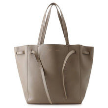 Load image into Gallery viewer, CELINE Cabas phantom Greige176023 Leather Size Small