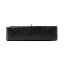 将图像加载到图库查看器中,CHANEL Matelasse W Flap ChainShoulder Bag BlackA01112 Lambskin Size 25