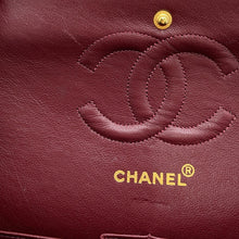 将图像加载到图库查看器中,CHANEL Matelasse W Flap ChainShoulder Bag BlackA01112 Lambskin Size 25