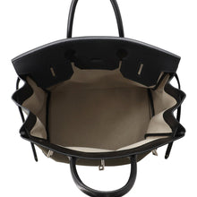 将图像加载到图库查看器中,HERMES HAUT A COURROIES Khaki/Black Toile Camp Evercolor Size 40