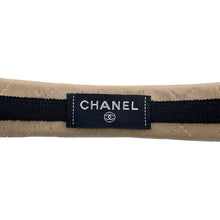 Load image into Gallery viewer, CHANEL Matelasse headband BeigeAAB849 Lambskin