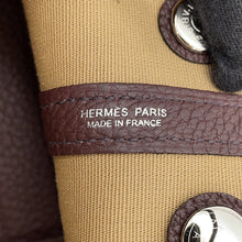 Load image into Gallery viewer, HERMES Neo Garden RougeSellier/Trench Toile Officier Negonda Leather Size 23