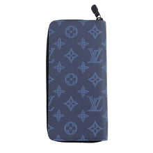 Load image into Gallery viewer, LOUIS VUITTON Zippy wallet Vertical NavyM80423 Monogram Shadow