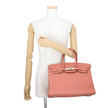 将图像加载到图库查看器中,HERMES Birkin Rose Tea Taurillon Clemence Size 35