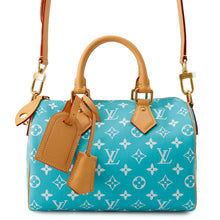 Load image into Gallery viewer, LOUIS VUITTON Speedy P9 Bandouliere TurquoiseM11561 Calf Leather Monogram Size 25
