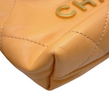 将图像加载到图库查看器中,CHANEL CHANEL22 ChainShoulder Bag OrangeAS3980 Shiny Calf Leather Size Mini