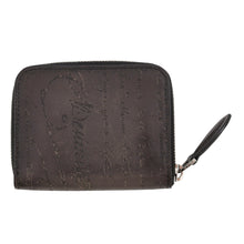 将图像加载到图库查看器中,Berluti Calligraphy Wapa Money Purse Dark Gray235721 Venice Calf Leather