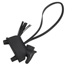 将图像加载到图库查看器中,HERMES Rodeo Rodeo Rock Black Lambskin Swift Leather Size PM