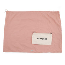 Load image into Gallery viewer, MIUMIU Ivy Tote Bag Beige5BG231 Raffia Linen
