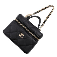 将图像加载到图库查看器中,CHANEL Classic Mini Bag Charm BlackAP4897 Caviar Leather
