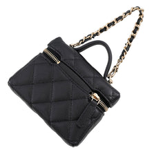 将图像加载到图库查看器中,CHANEL Classic Mini Bag Charm BlackAP4897 Caviar Leather