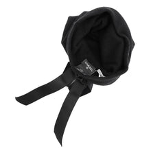 将图像加载到图库查看器中,CHANEL Ribbon knit cap BlackAAB217-B21295-94305 Cashmere100%