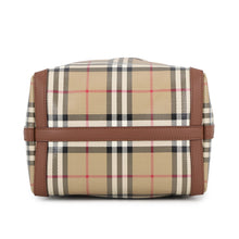 将图像加载到图库查看器中,BURBERRY checked bucket bag Archive Beige81289561 PVC Leather Size Small