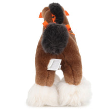 Load image into Gallery viewer, HERMES Plush Elmy Brown/Black/Orange Polyester100% Size PPM