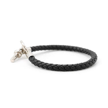 Load image into Gallery viewer, HERMES Glenan Bracelet Black Swift Leather