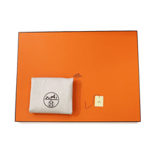 将图像加载到图库查看器中,HERMES Etriviere Etain/Ebene Toile H Vache Hunter Leather