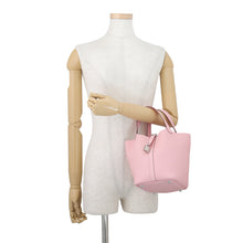 将图像加载到图库查看器中,HERMES Picotin Lock Rose Sakura Taurillon Clemence Size PM
