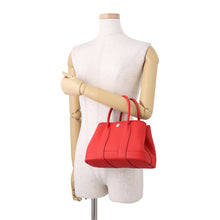 将图像加载到图库查看器中,HERMES Neo Garden Rouge Coeur Negonda Leather Size 23
