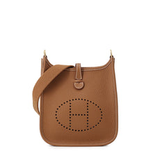 将图像加载到图库查看器中,HERMES Evelyne Long Gold Taurillon Clemence Size TPM