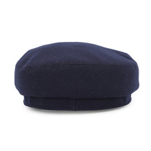 Load image into Gallery viewer, HERMES Belil Chaine d'Ancre Cap Size 58 Navy Cashmere100%