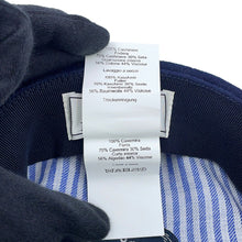Load image into Gallery viewer, HERMES Belil Chaine d'Ancre Cap Size 58 Navy Cashmere100%