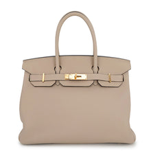 Load image into Gallery viewer, HERMES Birkin Gris Tourterelle Togo Leather Size 30