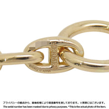 Load image into Gallery viewer, HERMES Chaine d'Ancre Necklace 62 frames Size TPM 18K Yellow Gold