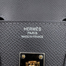 Load image into Gallery viewer, HERMES Birkin Sellier Ardoise Epsom Size 25