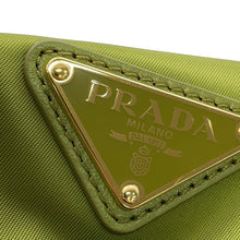 Load image into Gallery viewer, PRADA Wish Re-Nylon Pouch Green1NK01M Nylon