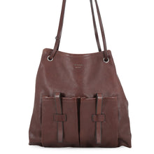 Load image into Gallery viewer, PRADA Route 2WAY Bag Cocoa Brown1BC293 Leather Size Large