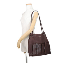 Load image into Gallery viewer, PRADA Route 2WAY Bag Cocoa Brown1BC293 Leather Size Large