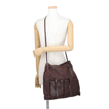 Load image into Gallery viewer, PRADA Route 2WAY Bag Cocoa Brown1BC293 Leather Size Large