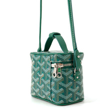 Load image into Gallery viewer, GOYARD Muse Vanity Case VertMUSEVAPMLTY09CL09P PVC Coated Canvas Leather Size Nano