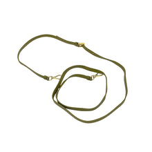 Load image into Gallery viewer, PRADA Crochet Mini Pouch Olive1NR015_2CXK_F0393 Leather Raffia