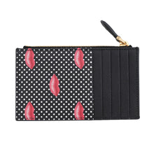将图像加载到图库查看器中,PRADA Saffiano Leather Card Case Black/Multicolor1MC086_2IGZ_F0002 Leather