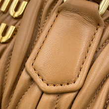 将图像加载到图库查看器中,MIUMIU Arkadi 2-way Bag Camel5BB191_AN88_F098L Nappa Leather